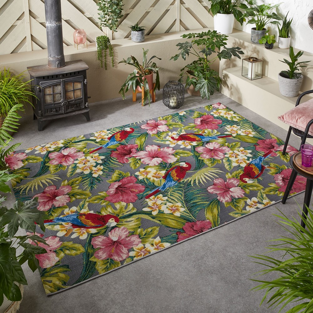 Tropicana 2 E Indoor Outdoor Rugs in Multi